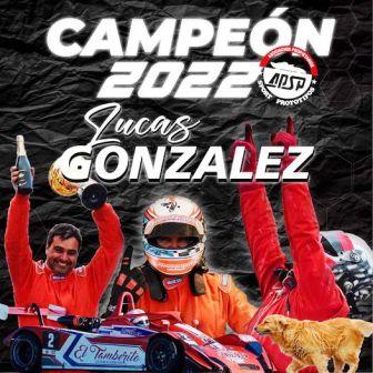 Lucas González y Agustín Caspe campeones en Sport Prototipos y Fiat Uno.  