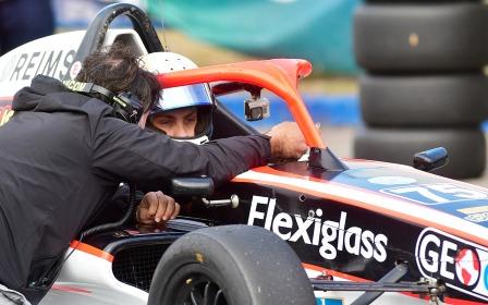 Domingo difícil para Valentino Alaux en la Fórmula 2 Argentina